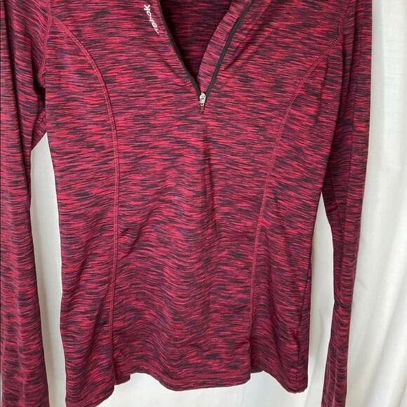 Reebok 1/4 Zip Slim Fit Hoodie - Picture 1 of 4
